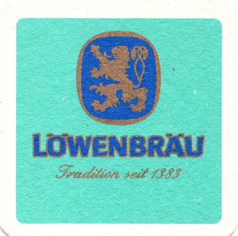 münchen m-by löwen quad 3ab (185-hg blaugrün-tradition seit 1383)